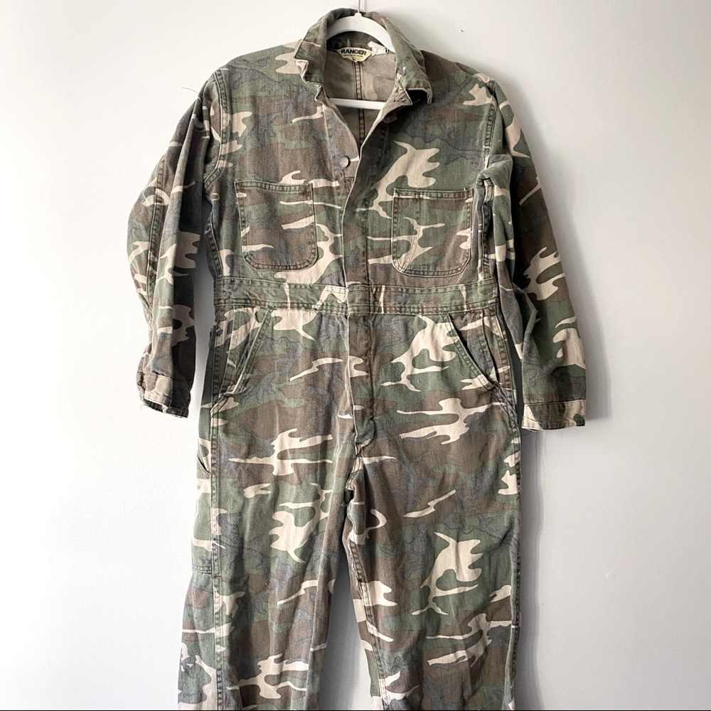 Vintage Camo Coveralls